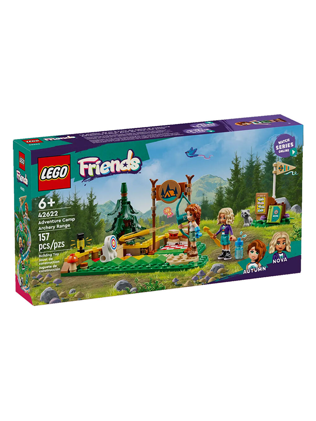 Lego Renksiz Friends Macera Kampı Okçuluk Alanı Oyuncağı 42622 - 2