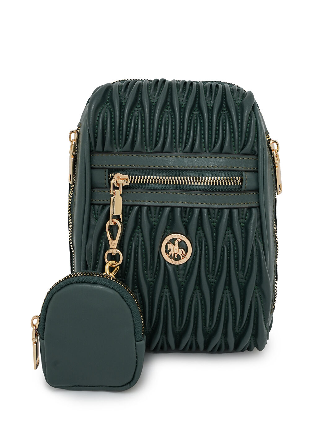 Yeşil Fermuarlı Bel Çantası DJ250-4