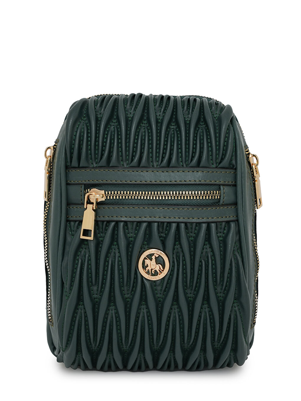 Yeşil Fermuarlı Bel Çantası DJ250-4-1