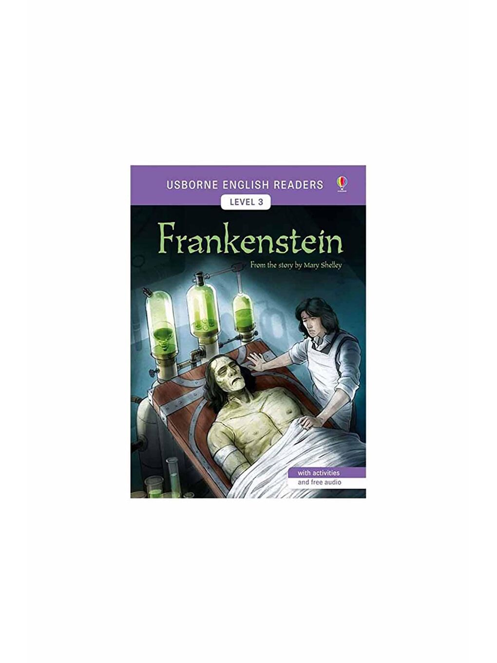 The Usborne Beyaz-Renklibaskı Frankenstein