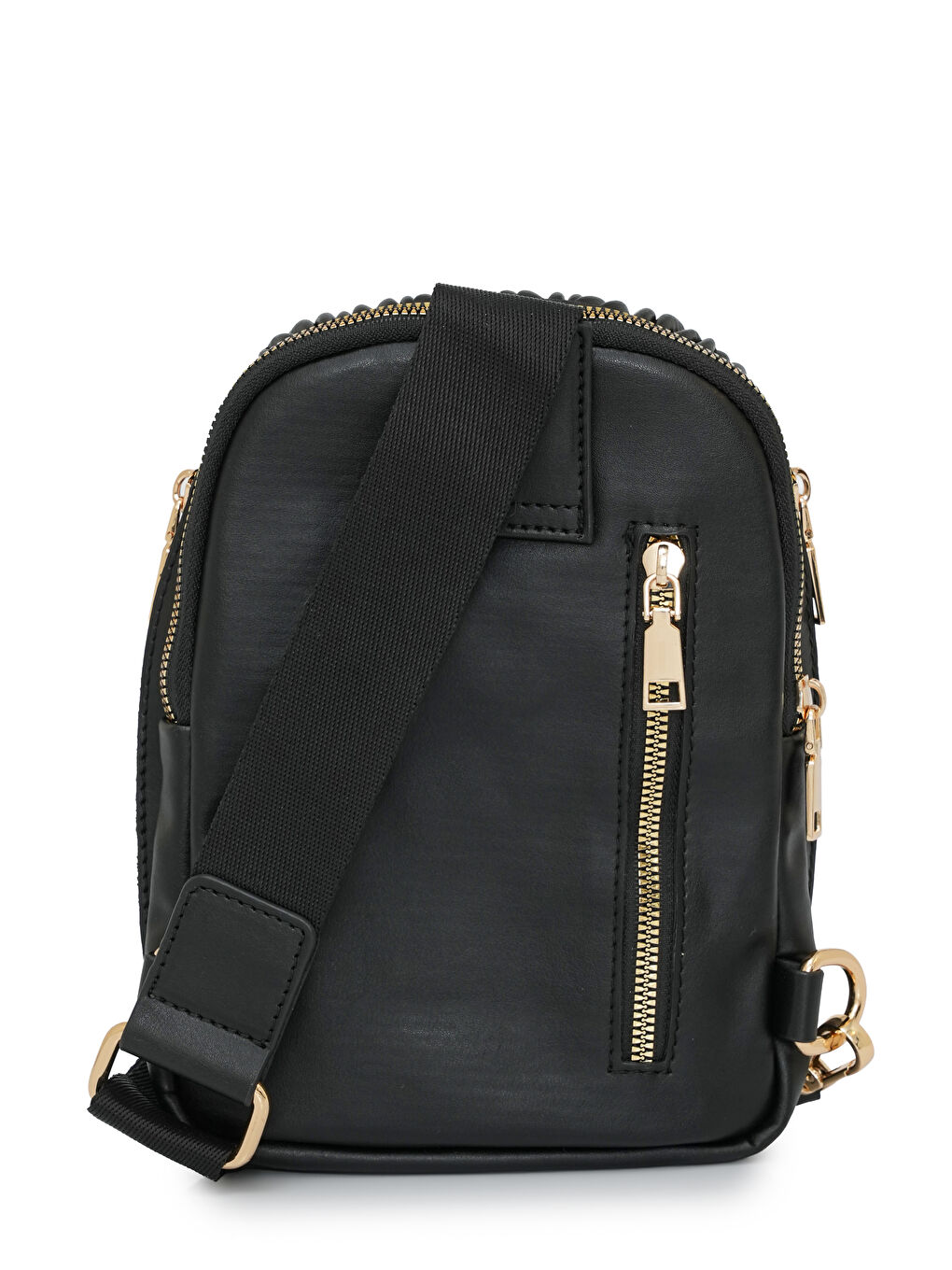 Siyah Fermuarlı Bel Çantası DJ250-4-4