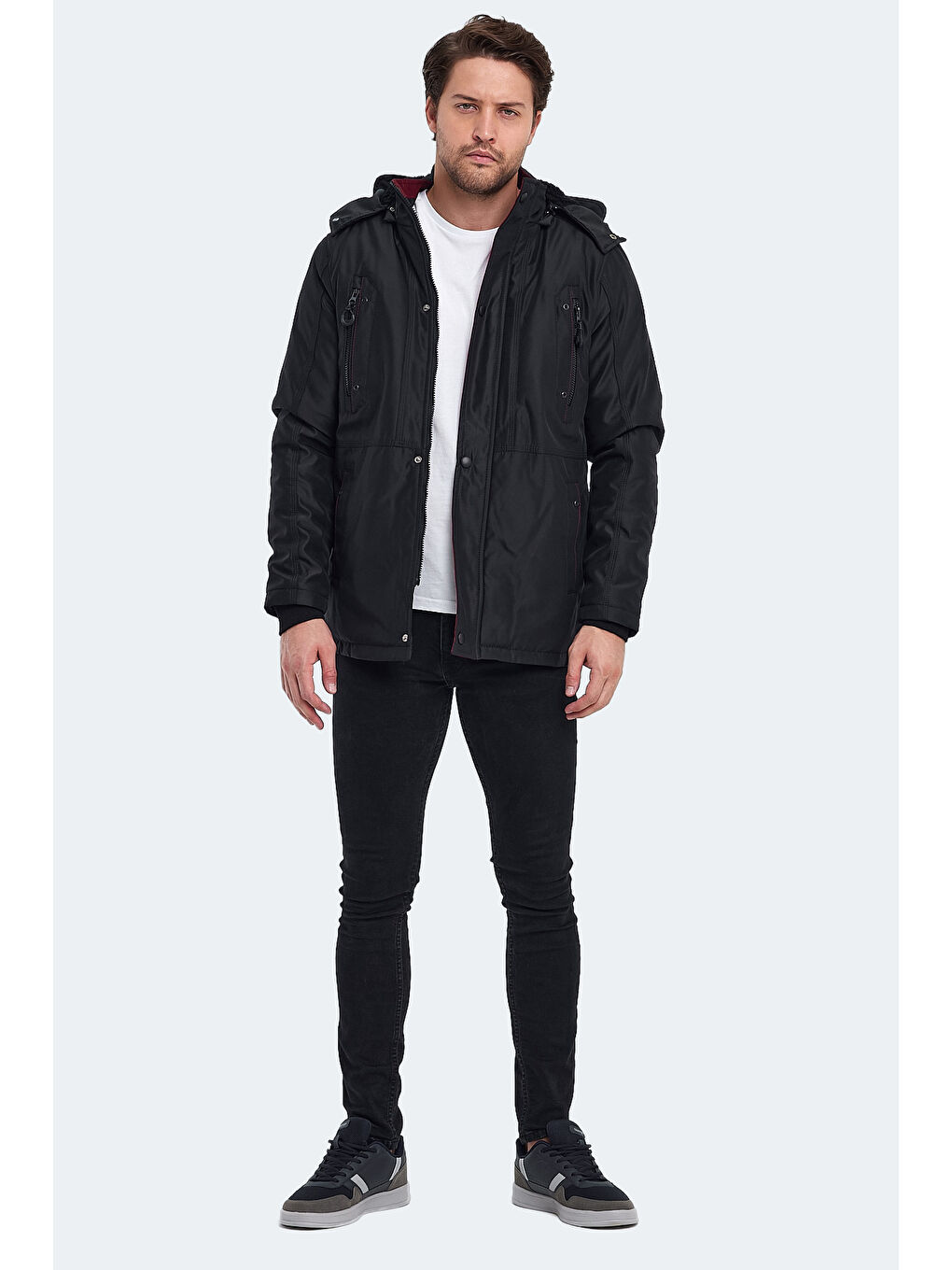 HOLD Erkek Mont & Kaban Siyah-6
