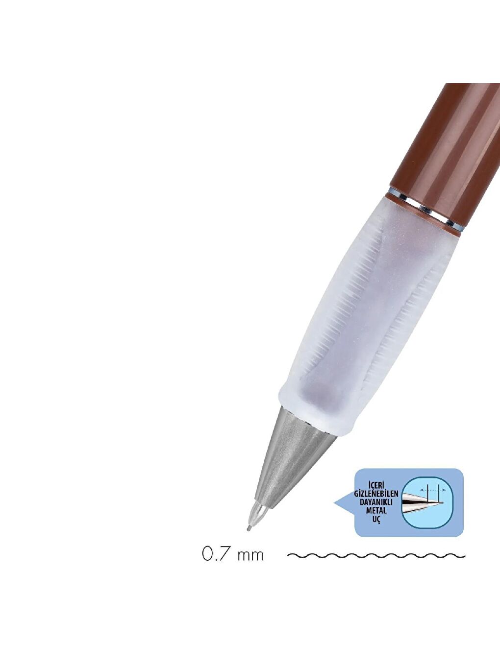 Deep Mekanik Kurşun Kalem Yeryüzü Renkleri 0.7-2