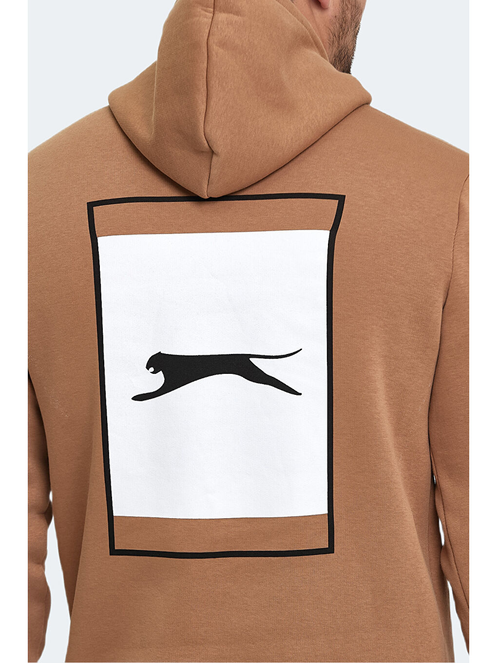 BUSTER  Erkek Hoodie Bej-5
