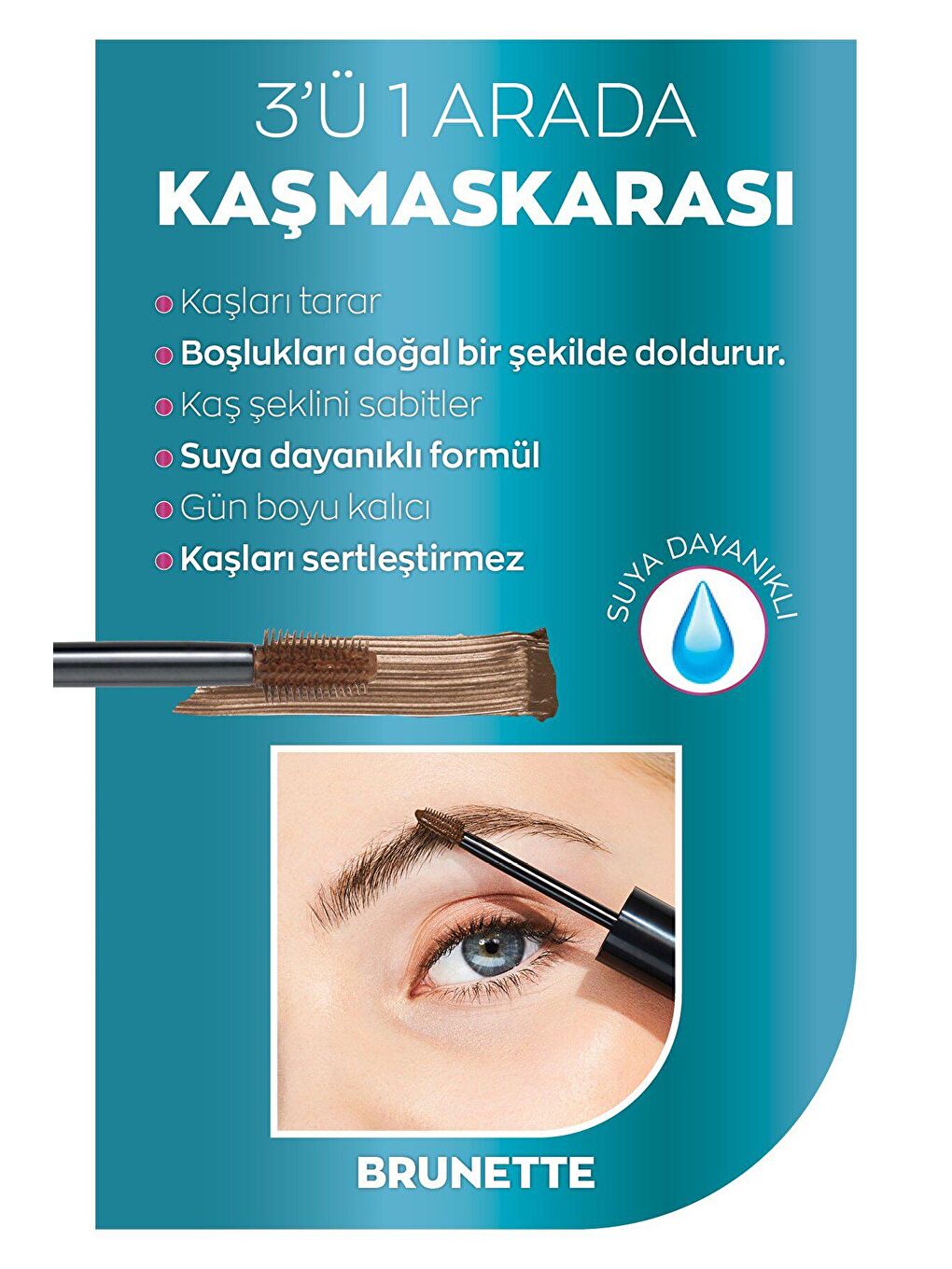 AVON Renksiz Brow Boost Kaş Jeli Brunette - 2