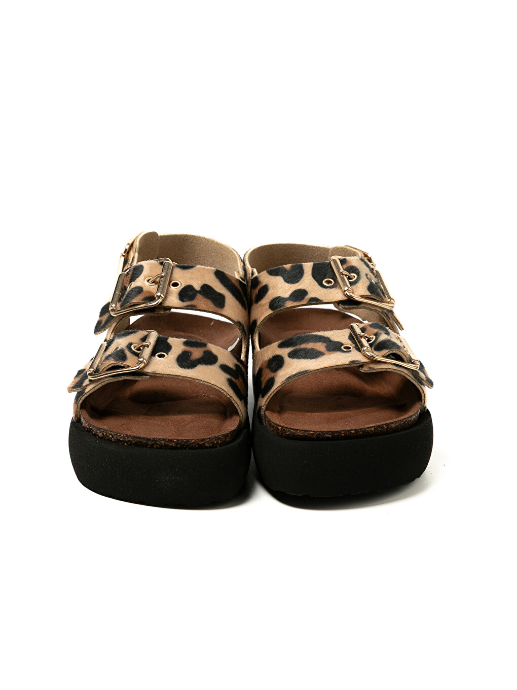 Karışık Kadın Terlik FELINA G106330 Vegan Leopard-3