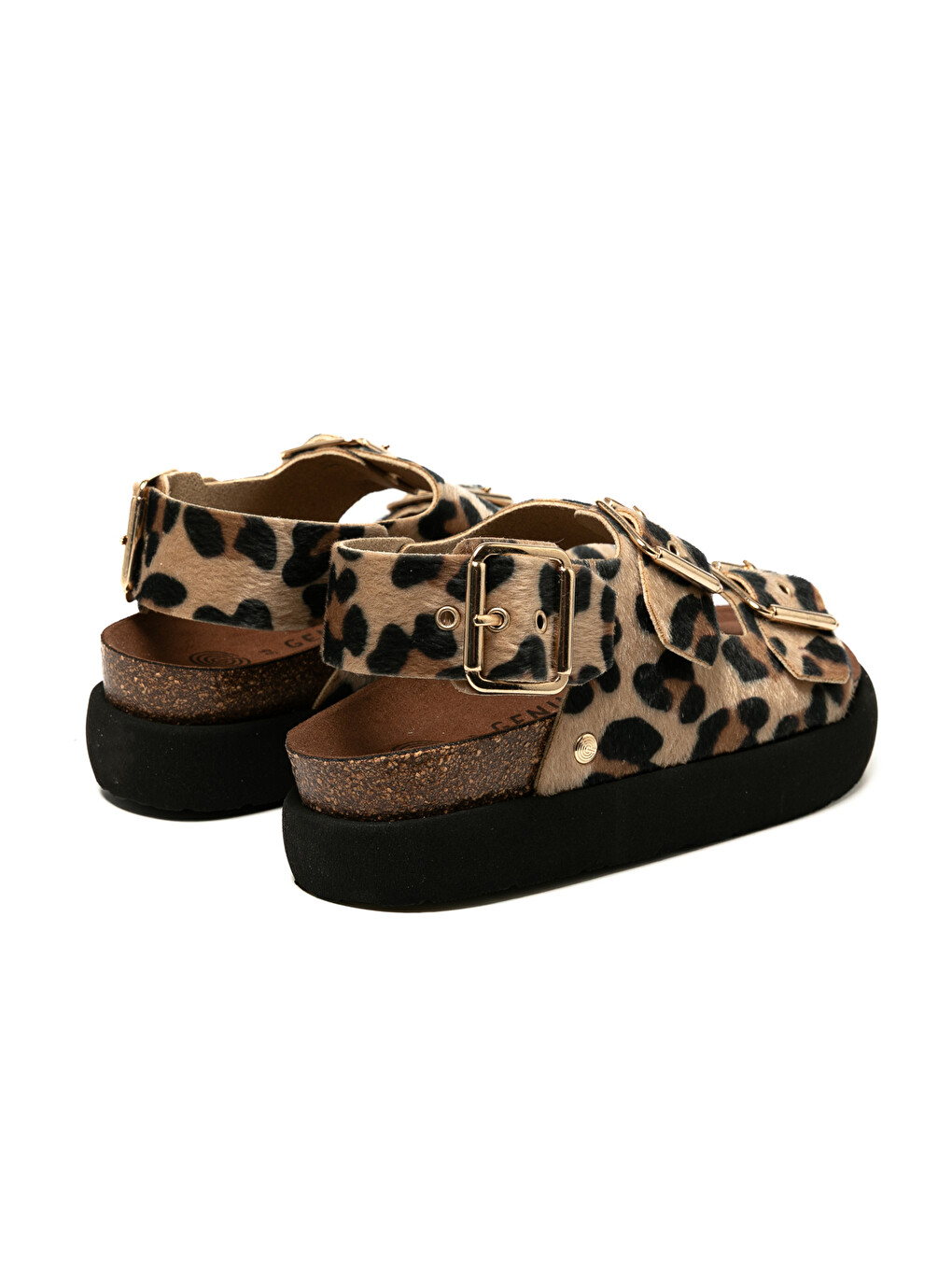 Karışık Kadın Terlik FELINA G106330 Vegan Leopard-4