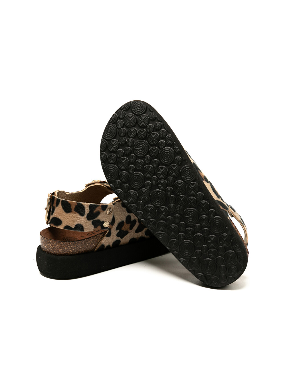 Karışık Kadın Terlik FELINA G106330 Vegan Leopard-5