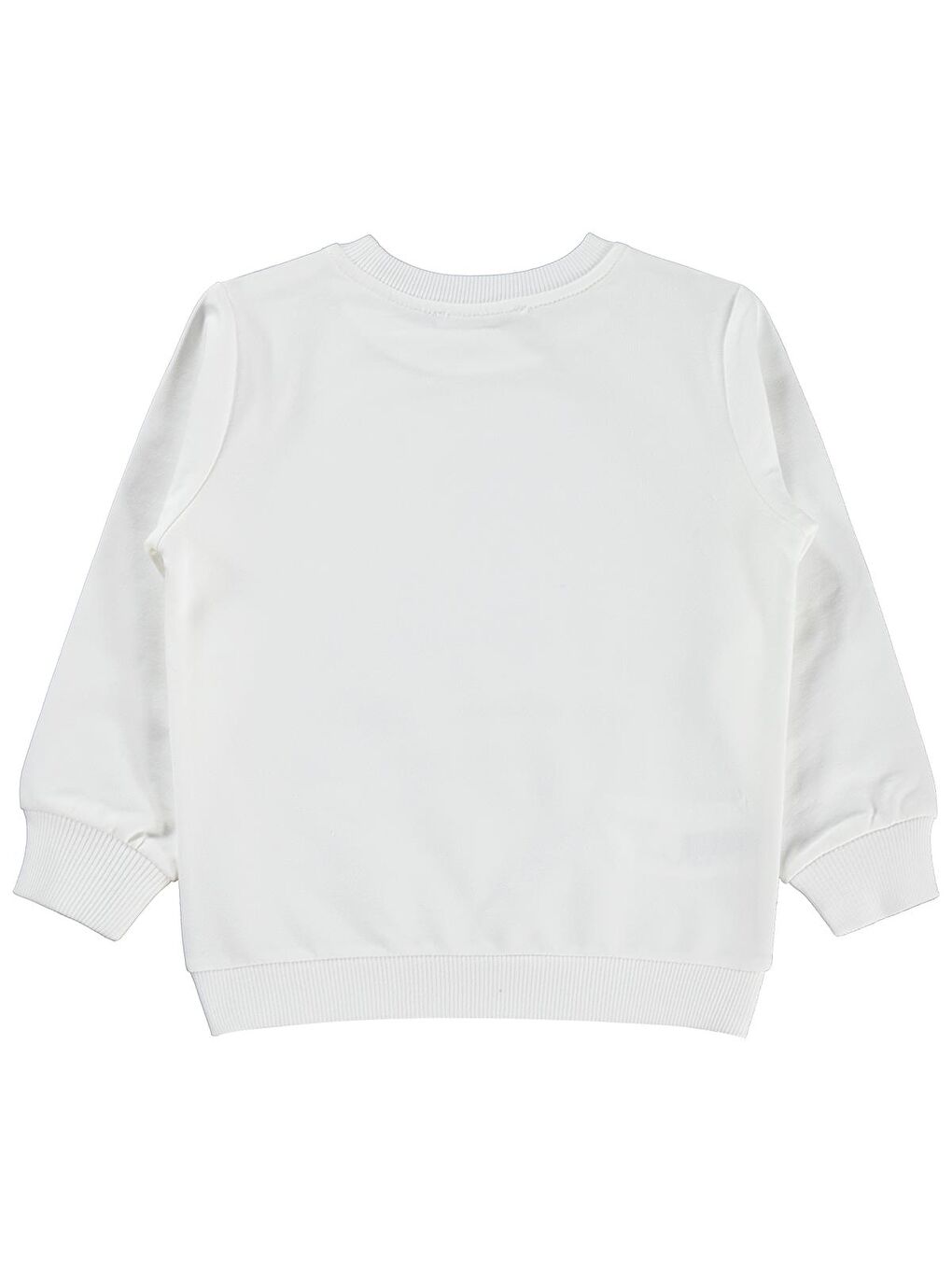 Girls 2-5 Yaş Sweatshirt - Kırık Beyaz-1