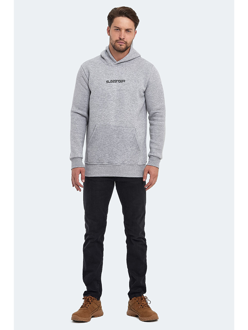 BUSTER Erkek Sweatshirt Gri-6