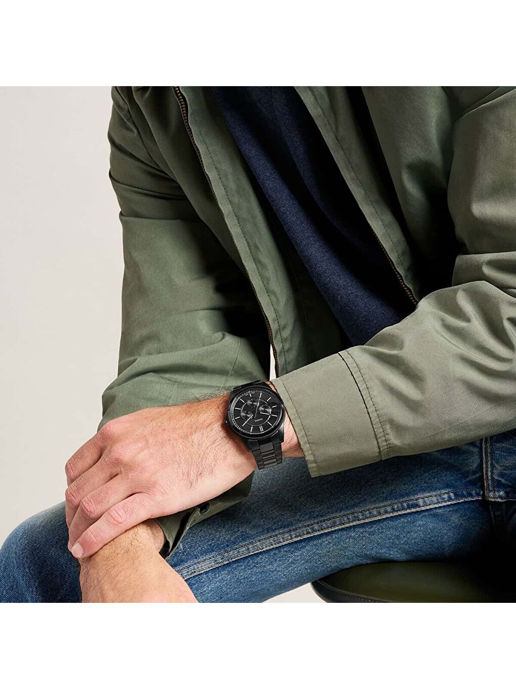 Siyah FFS6135 Erkek Kol Saati-4