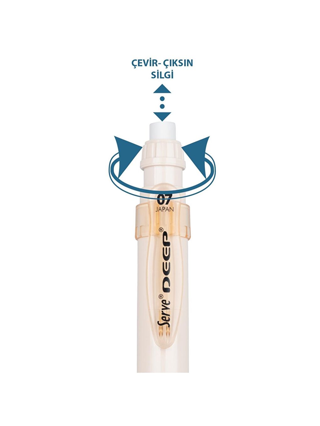 Deep Mekanik Kurşun Kalem Yeryüzü Renkleri 0.7-1