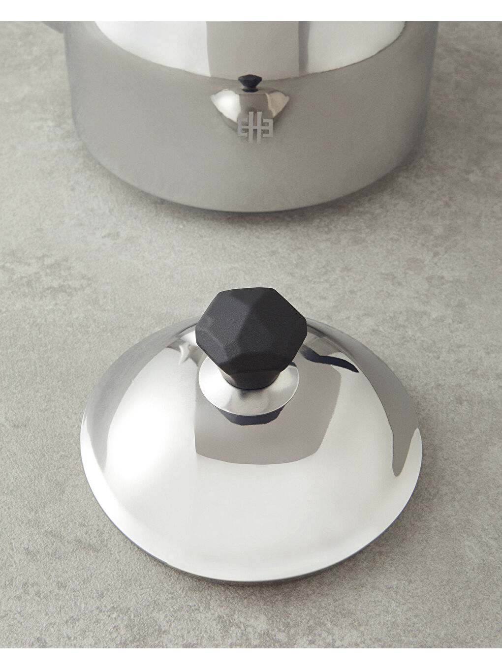 Roxane Çelik Orta Boy Çaydanlık 1.20-2.20 L Siyah-4