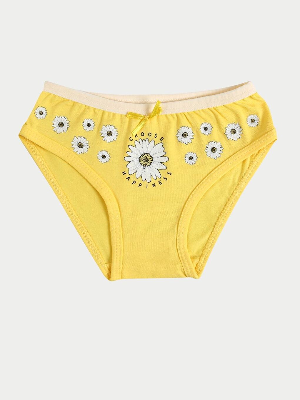 3'Lü Kız Çocuk Pamuklu Happy Karışık Külot-2