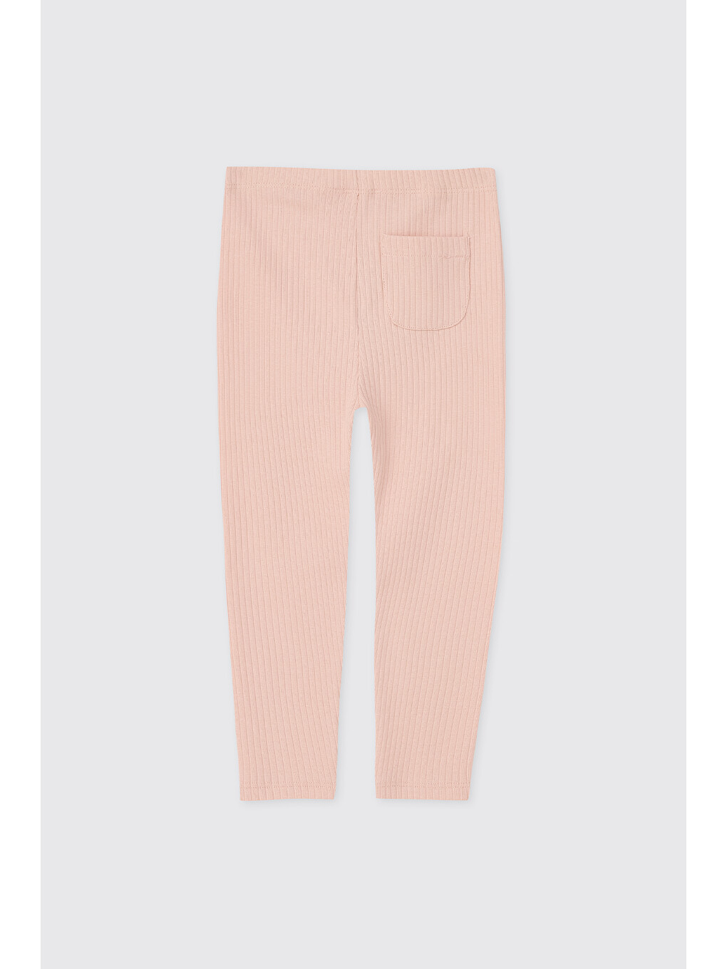 Pembe Kız Bebek Beli Lastikli Somon Tayt-1