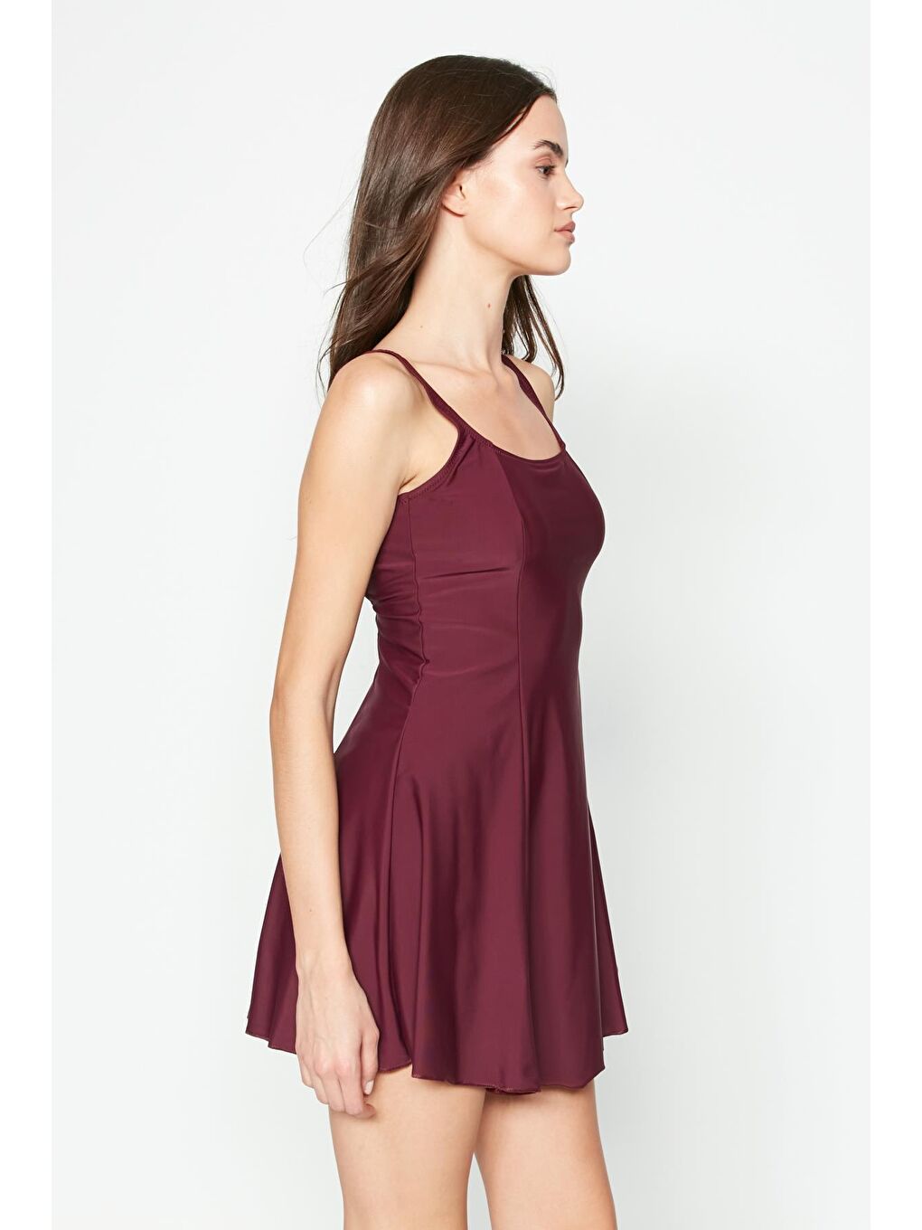 Şortlu Mayo 7490 Mürdüm-2