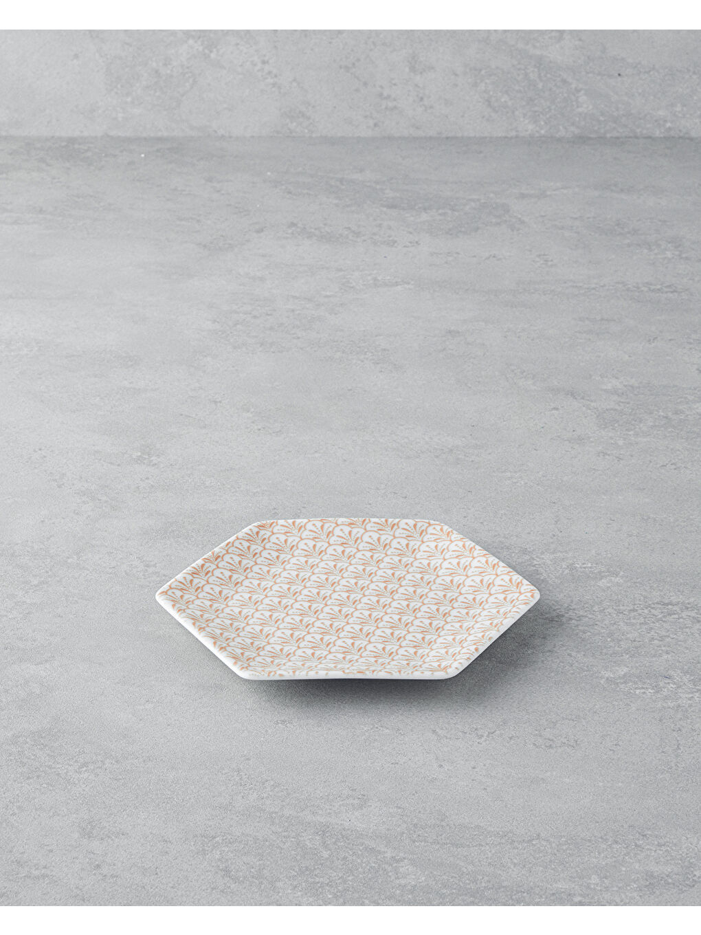 Ellie Bone Porselen Pasta Tabağı 17 cm Turuncu