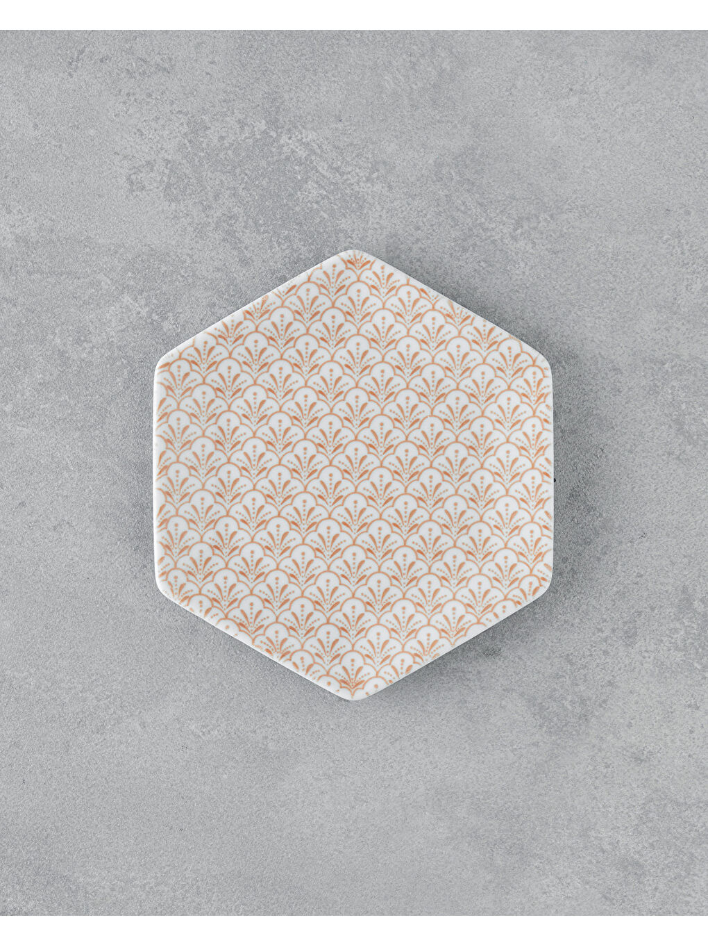 Ellie Bone Porselen Pasta Tabağı 17 cm Turuncu-1