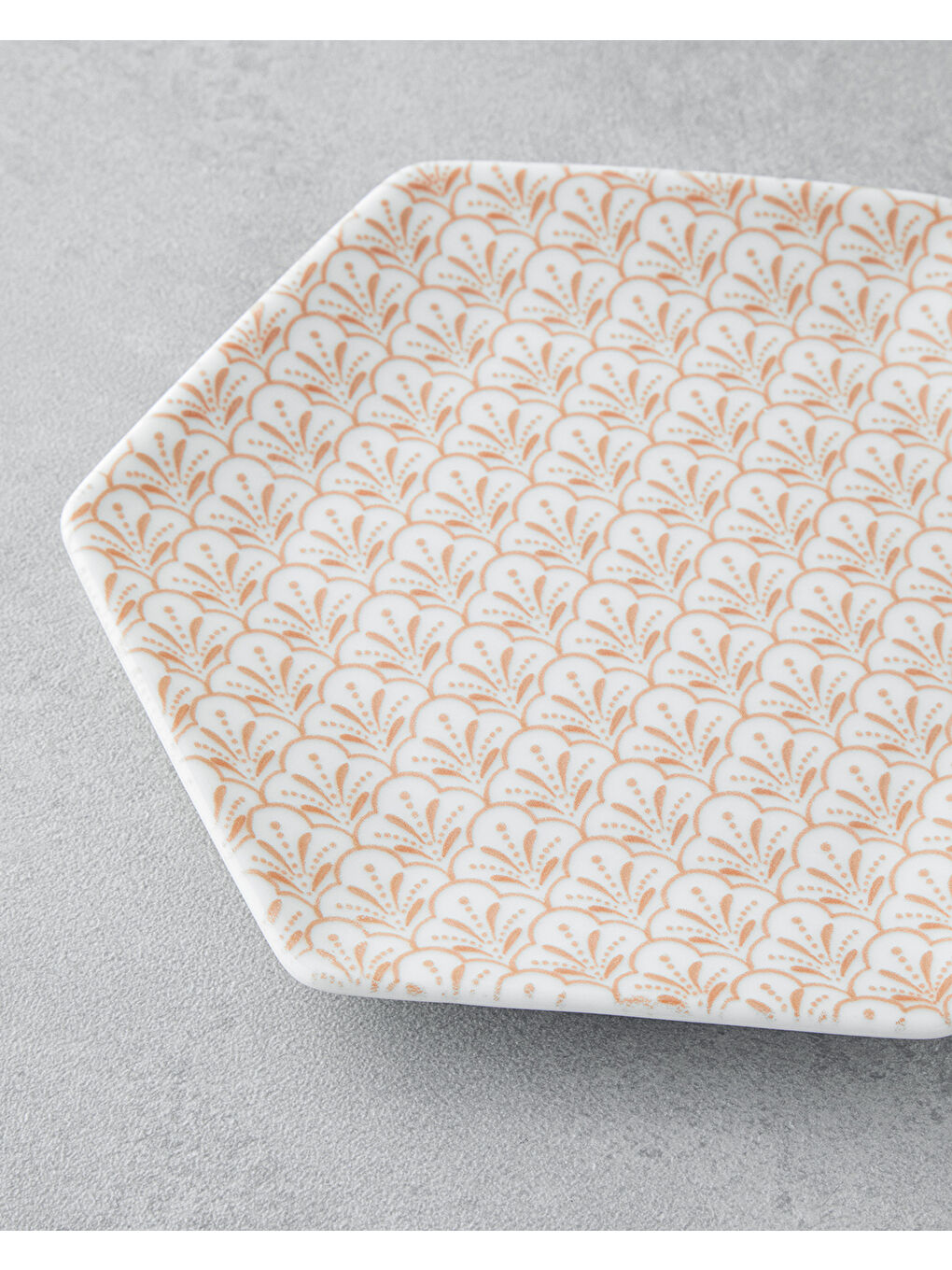 Ellie Bone Porselen Pasta Tabağı 17 cm Turuncu-2