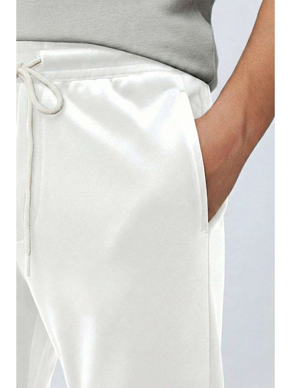 Giotelli Beyaz Regular Fit Jogger Eşofman Altı-2