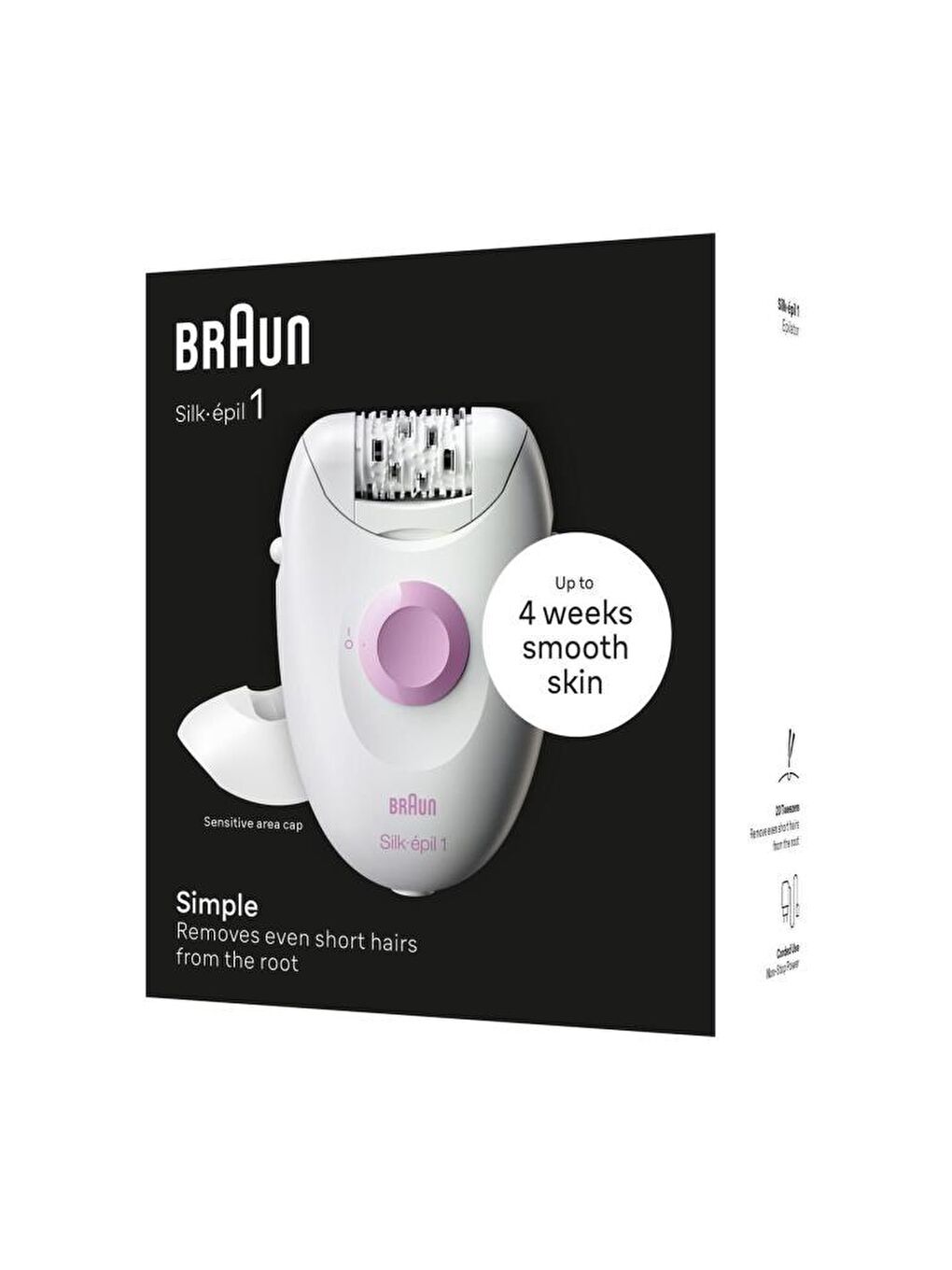 Braun Beyaz Silk-épil 1 1-010 Epilatör - 5