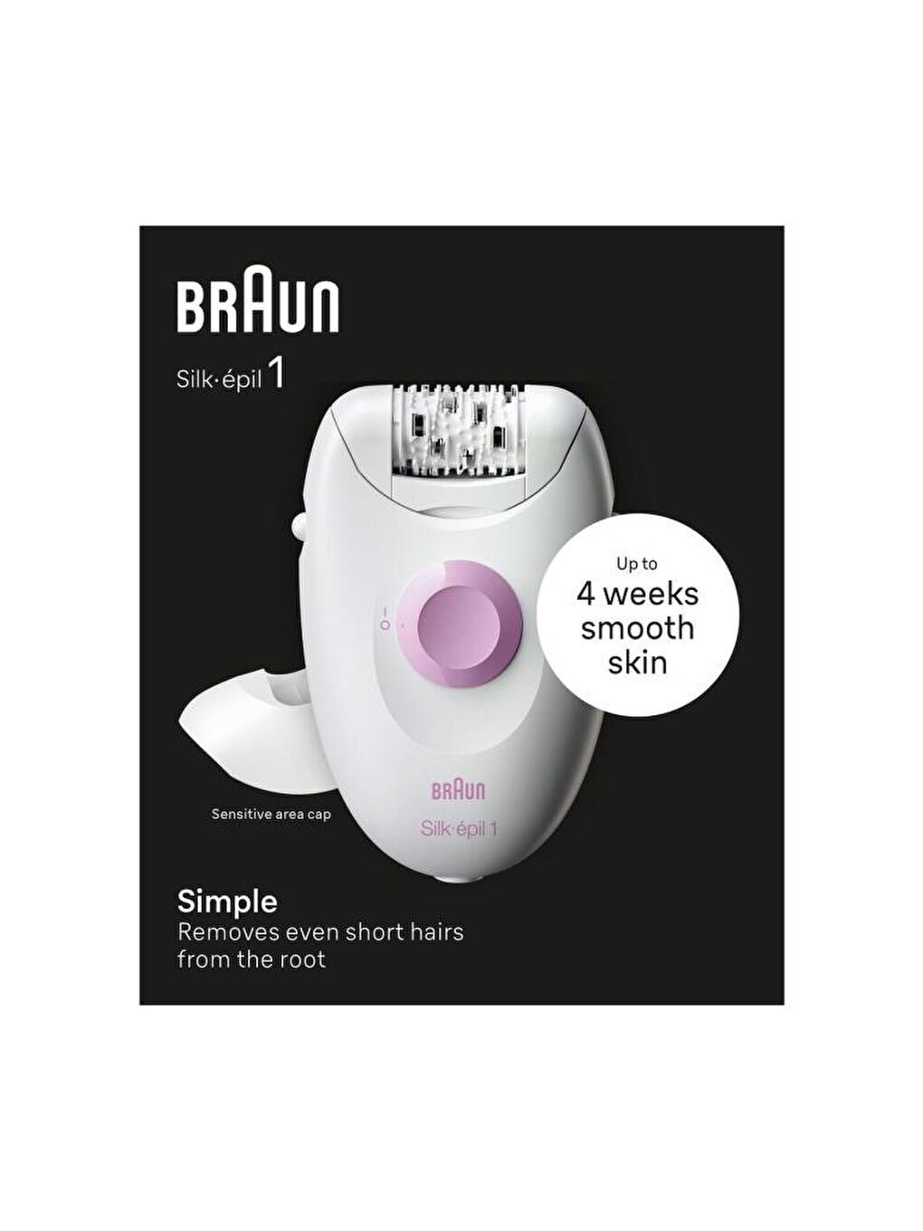 Braun Beyaz Silk-épil 1 1-010 Epilatör - 6