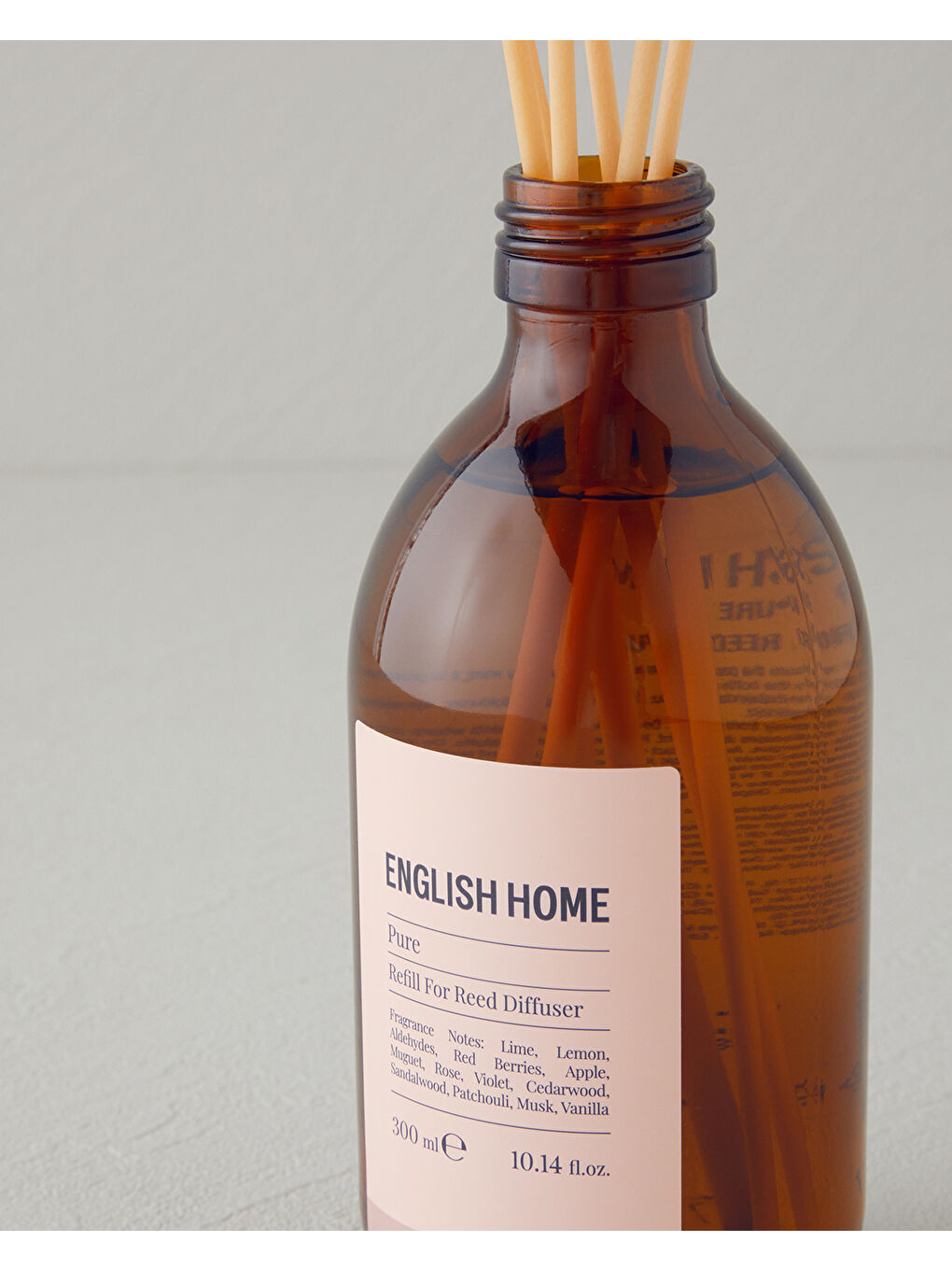 Renksiz Pure Çubuklu Oda Kokusu Refill 300 ml - Yeniden Doldurulabilir-2