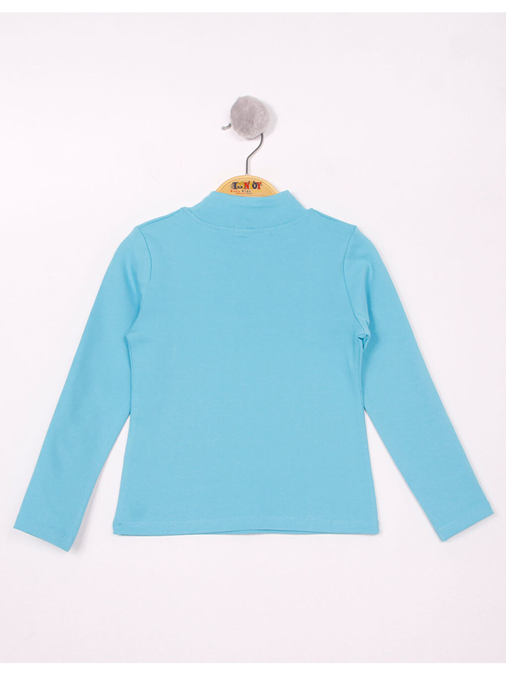 Toontoykids Turkuaz Kız Çocuk  Nakışlı Sweatshirt - 1