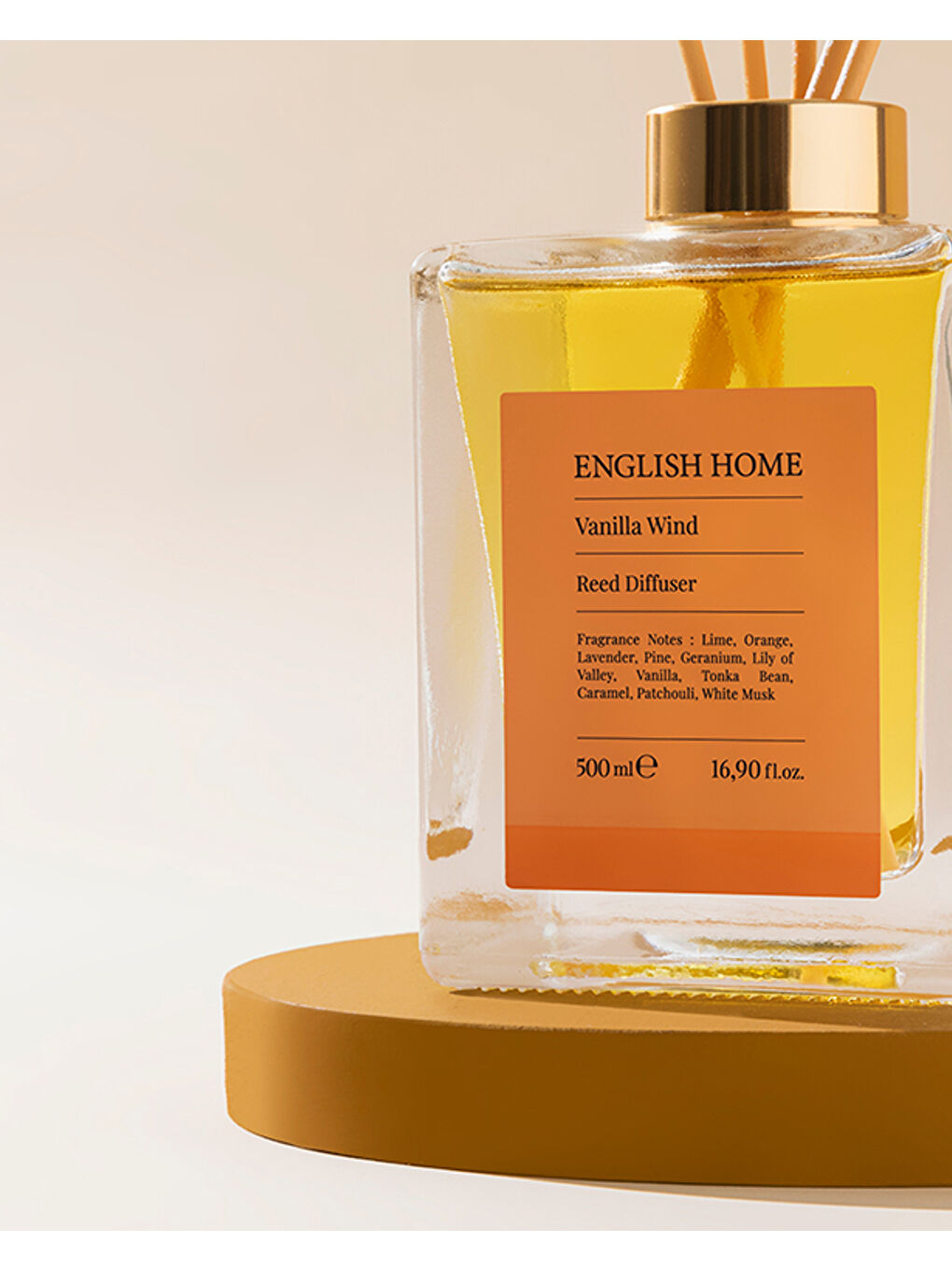 Turuncu Vanilla Wind Çubuklu Oda Kokusu 500 ml-1