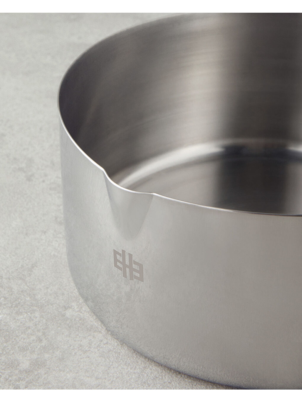 Gri SauceMate Paslanmaz Çelik 2'li Sos Tencere Seti 14-16 cm Silver-2