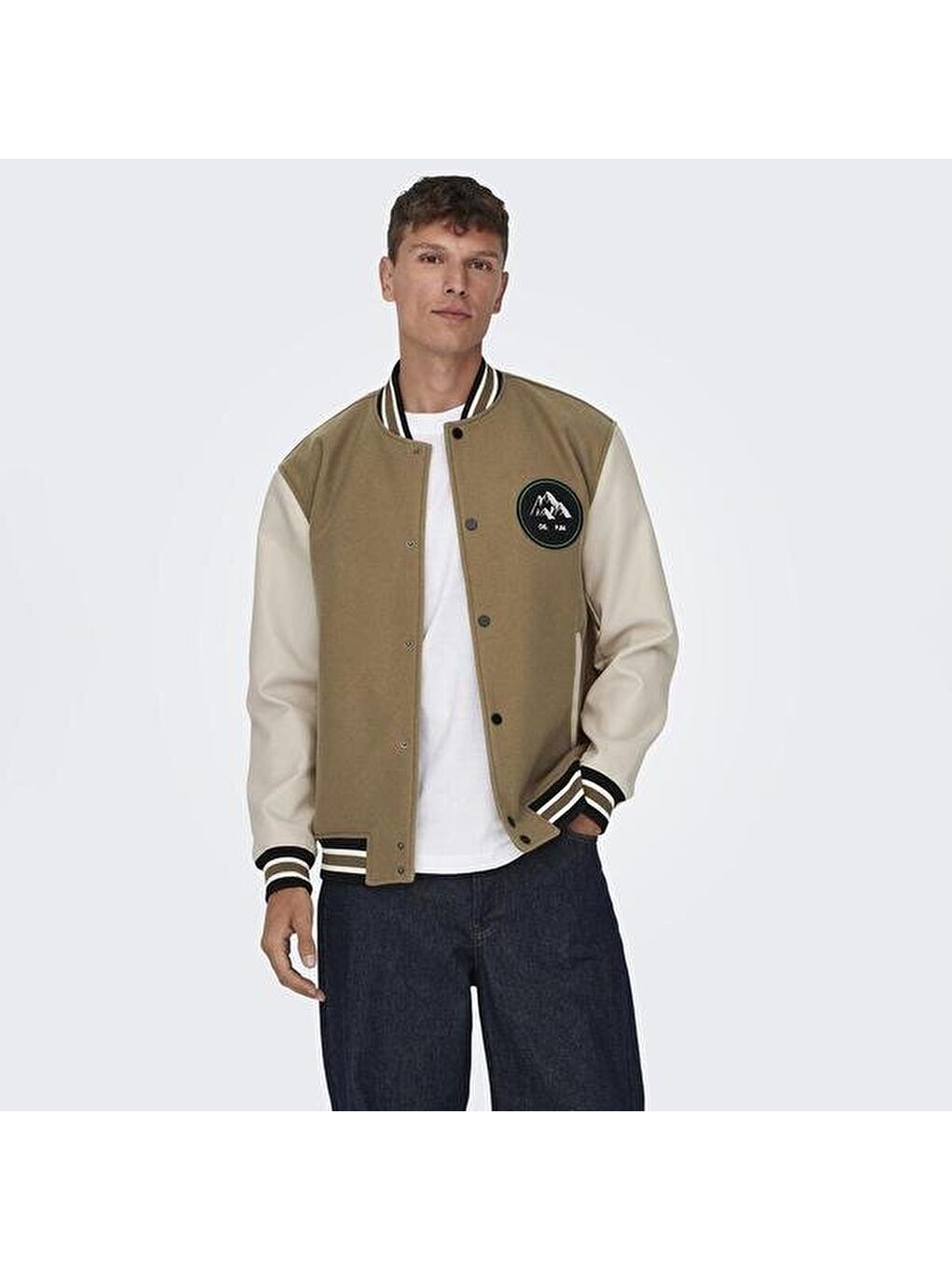 Jason Varsity Erkek Kahverengi Hakim Yaka Ceket-2