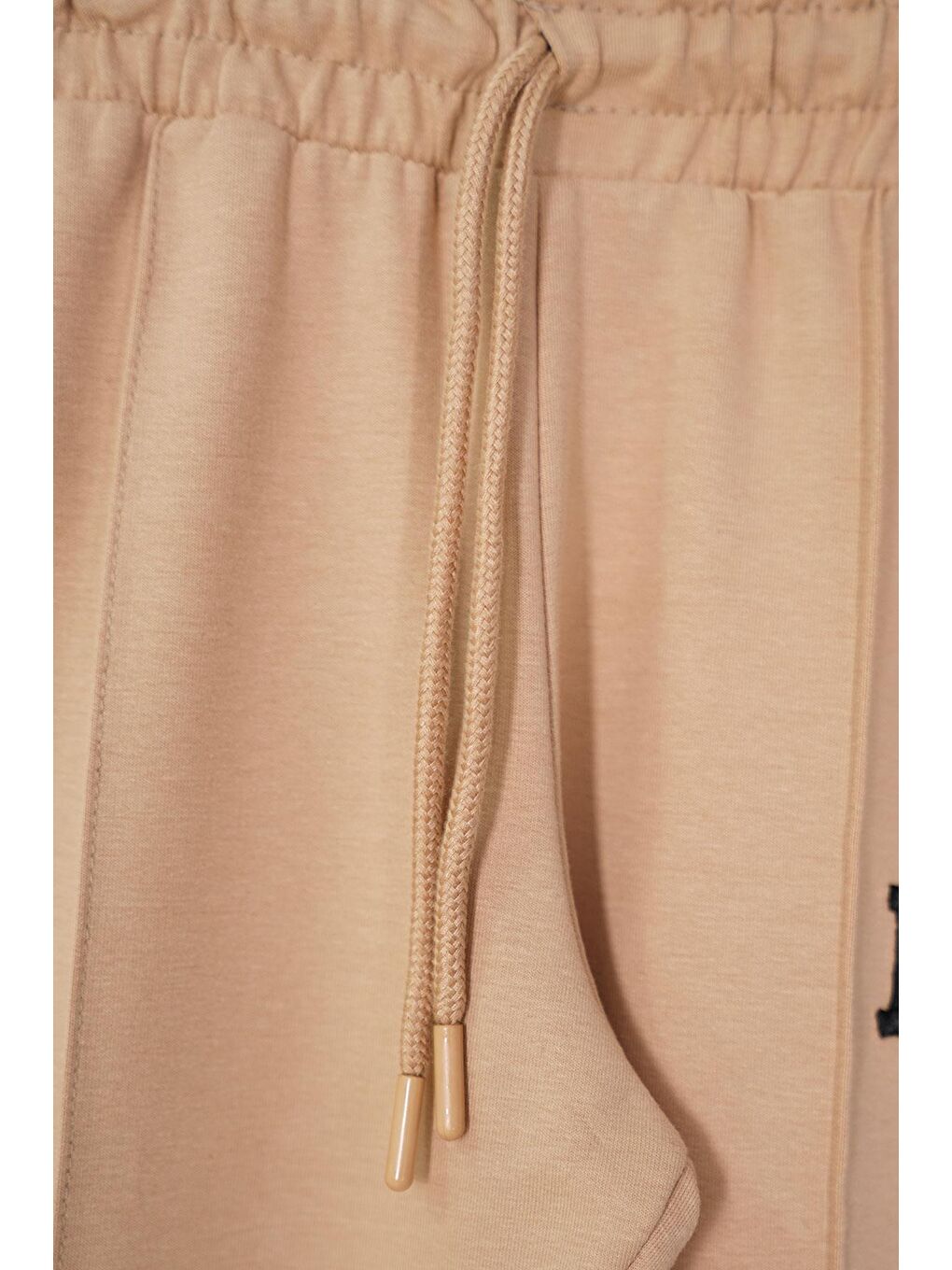 Bej Baskılı  Nakışlı Vizon Renk Erkek Çocuk Eşofman Takımı-8