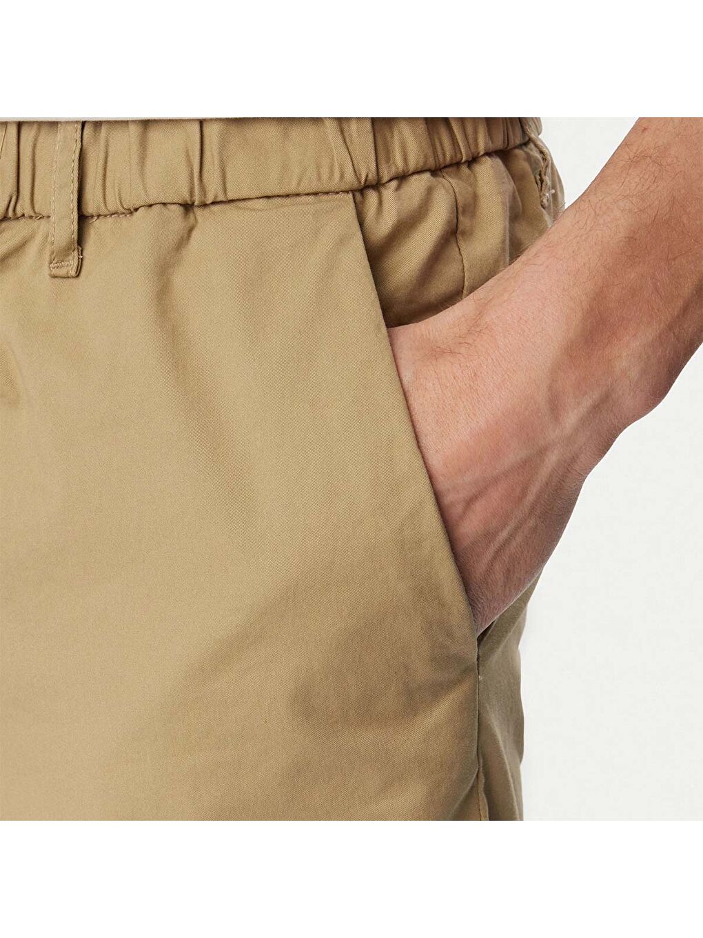 Jaiden Rocco Hybrid Jogger Regular Erkek Sarı Şort-3