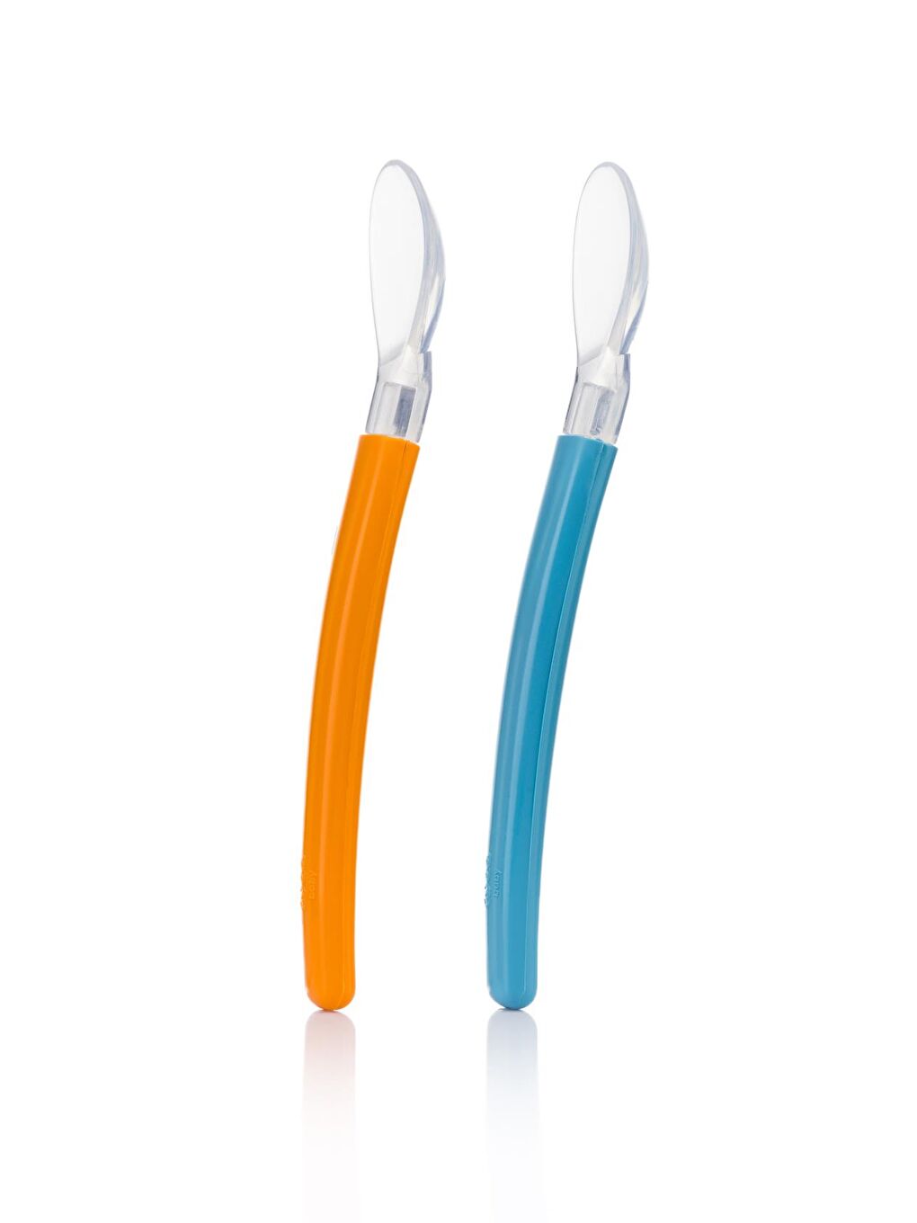 Silikon Uçlu 2'li - TURUNCU - MAVİ