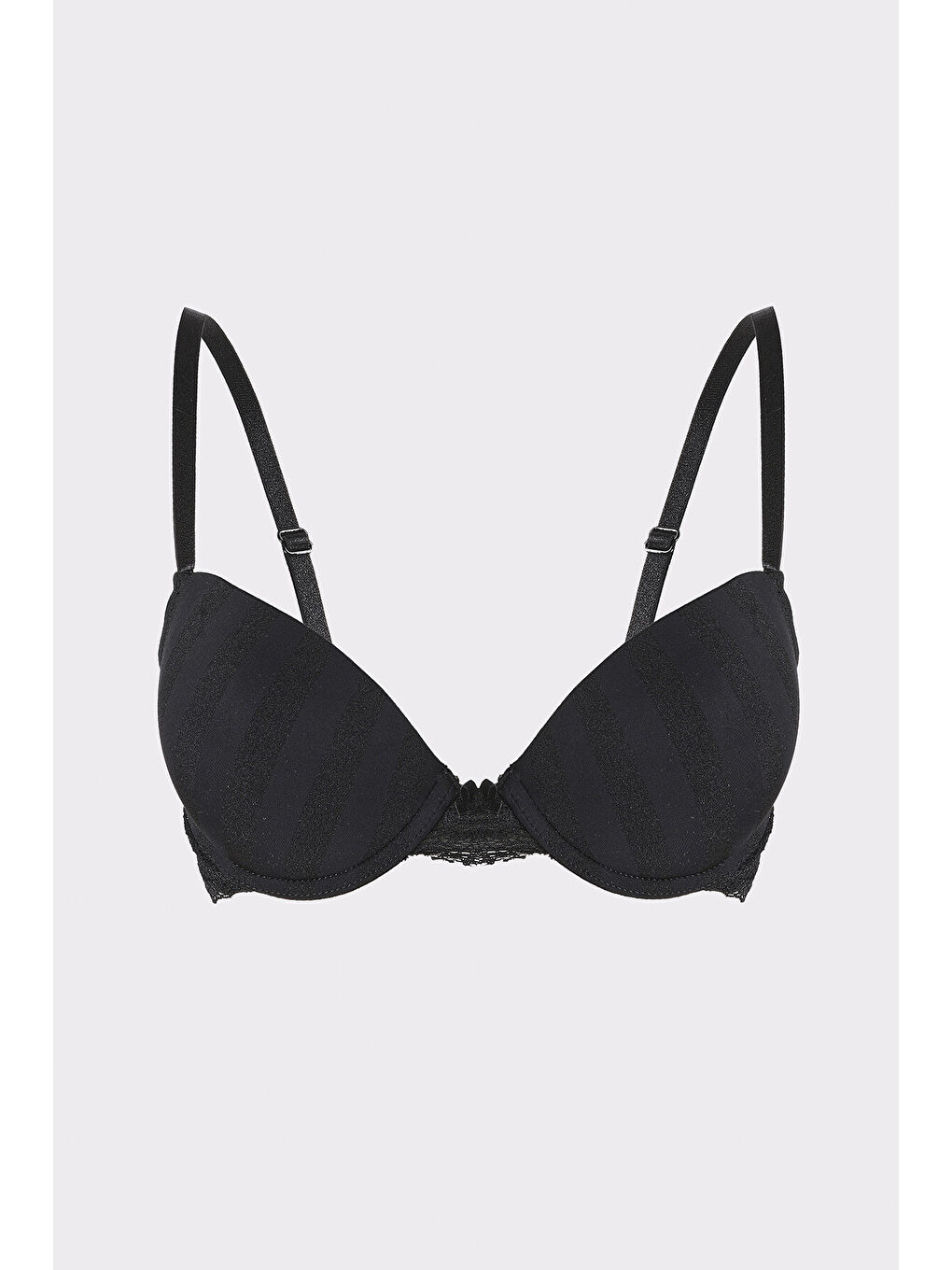 Siyah Selına Destekli Sütyen