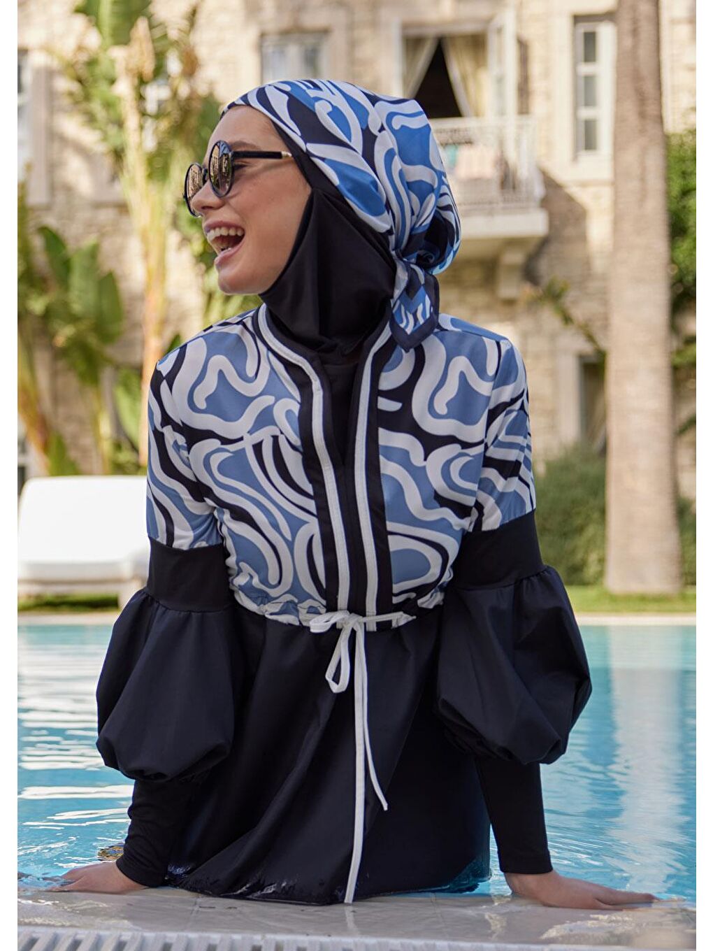 Karışık Üçgen Bandana Eşarp - 03-1