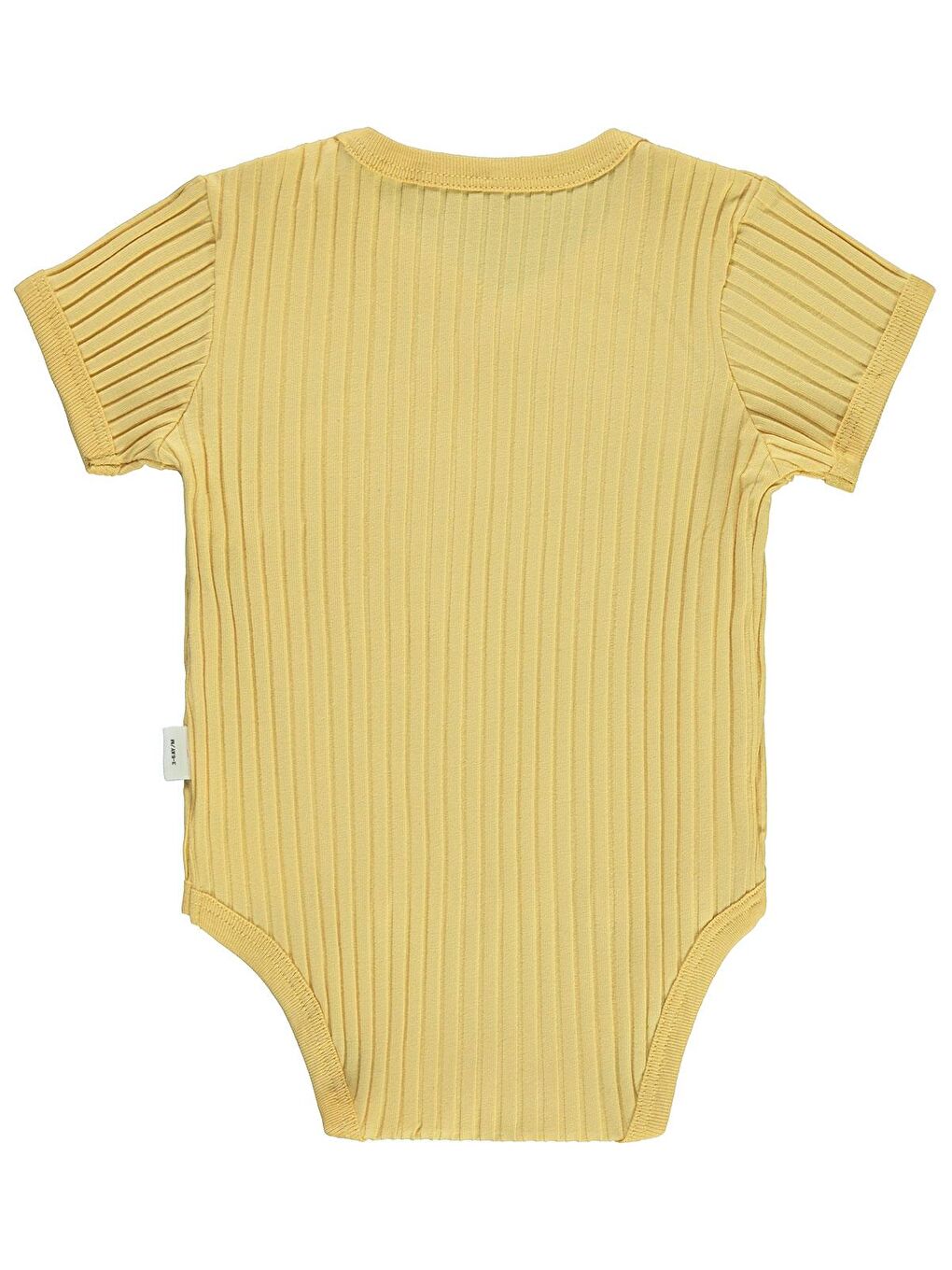 Civil Açık Sarı Baby Bebek Çıtçıtlı Badi 3-18 Ay Soft Sarı - 1