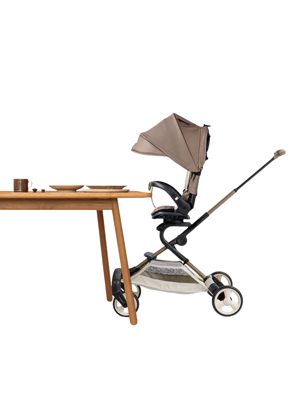 Baby Cruiser Bebek Arabası 360 Latte-6