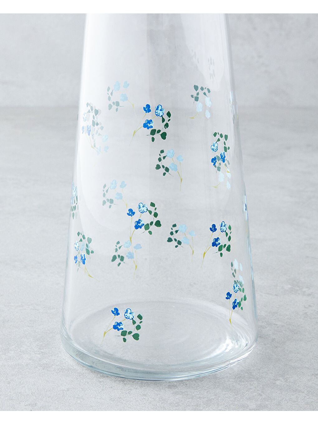 English Home Bloom Cam 3 Parça Su Takımı 1150 Ml + 400 Ml Mavi - 2