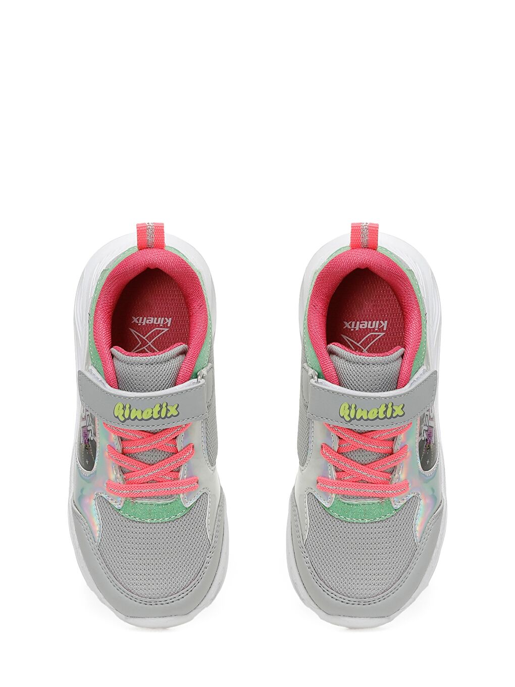 MOSPOR TX 3FX Gri Kız Çocuk Spor Ayakkabı-3