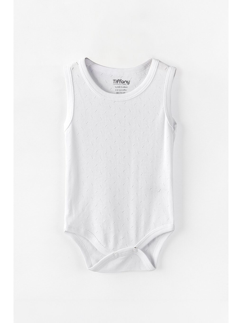 Beyaz Baby %100 Pamuk Nefes Alan Jakarlı Bebek Atlet Badi 0 36 Ay