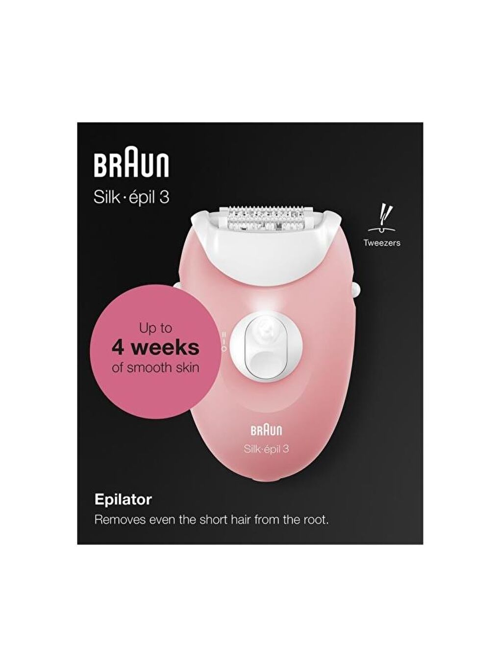 Braun Silk-épil 3 3176 Smartlight, 2 Hız Ayarı, Kablolu Epilatör - 1 - 4