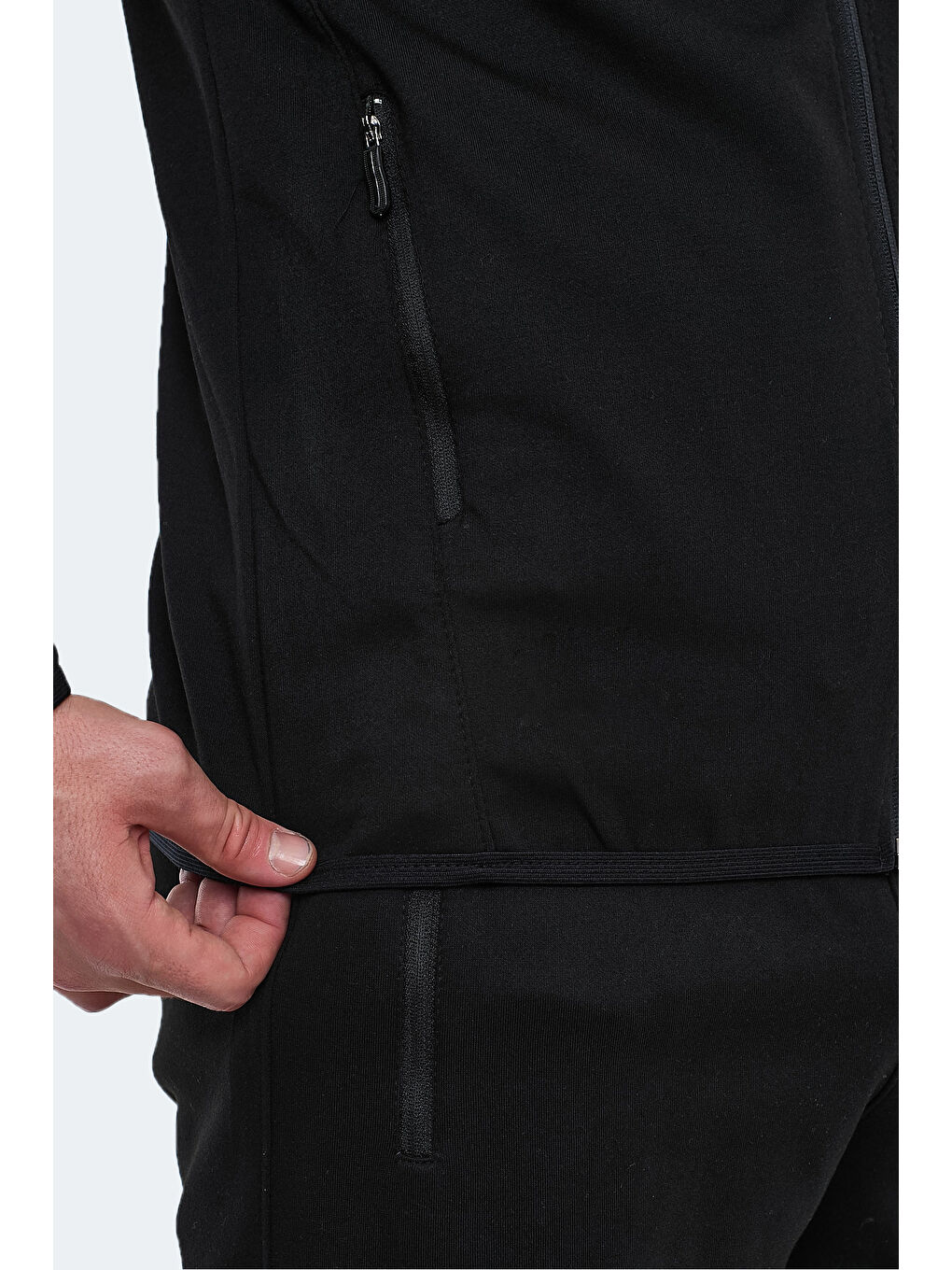 ORKA Erkek Eşofman Takım Siyah-5