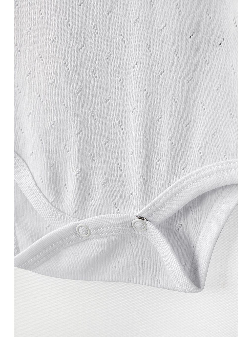 Beyaz Baby %100 Pamuk Nefes Alan Jakarlı Bebek Atlet Badi 0 36 Ay-1