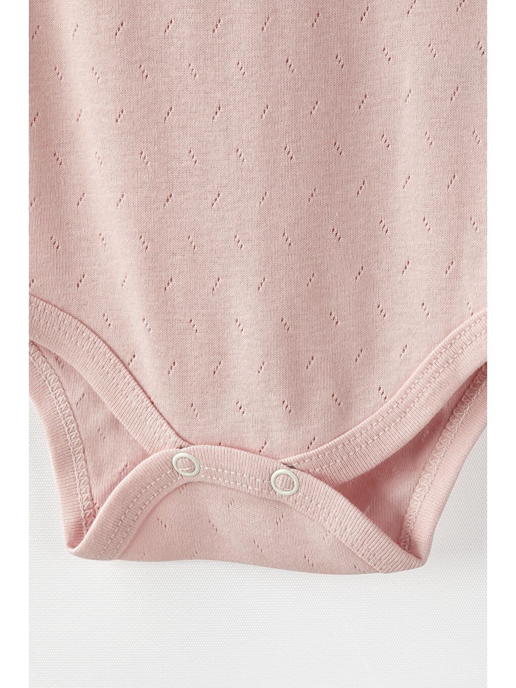 Pembe Baby %100 Pamuk Nefes Alan Jakarlı Bebek Atlet Badi 0 36 Ay-1