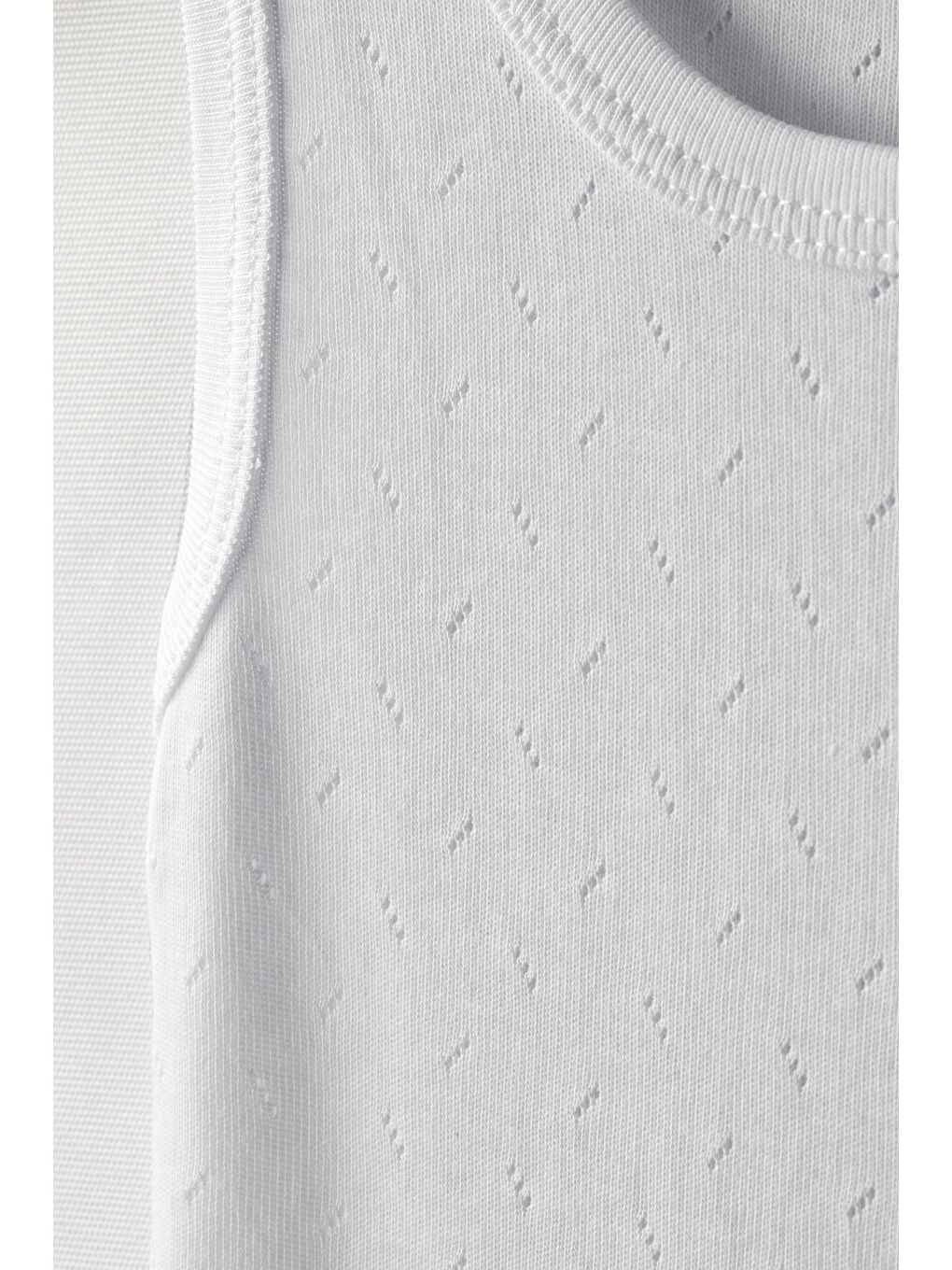 Beyaz Baby %100 Pamuk Nefes Alan Jakarlı Bebek Atlet Badi 0 36 Ay-2