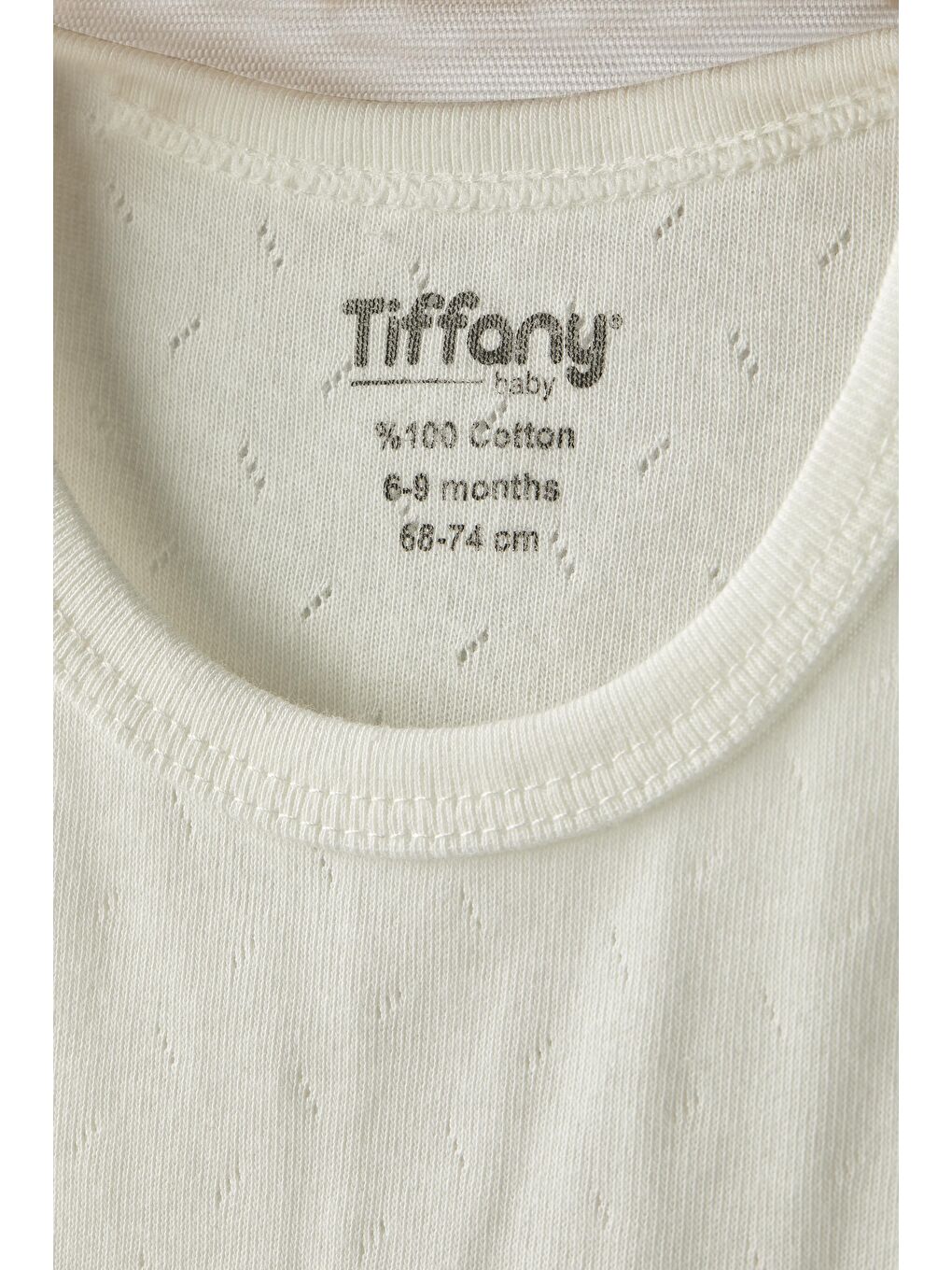 Ekru Baby %100 Pamuk Nefes Alan Jakarlı Bebek Atlet Badi 0 36 Ay-2