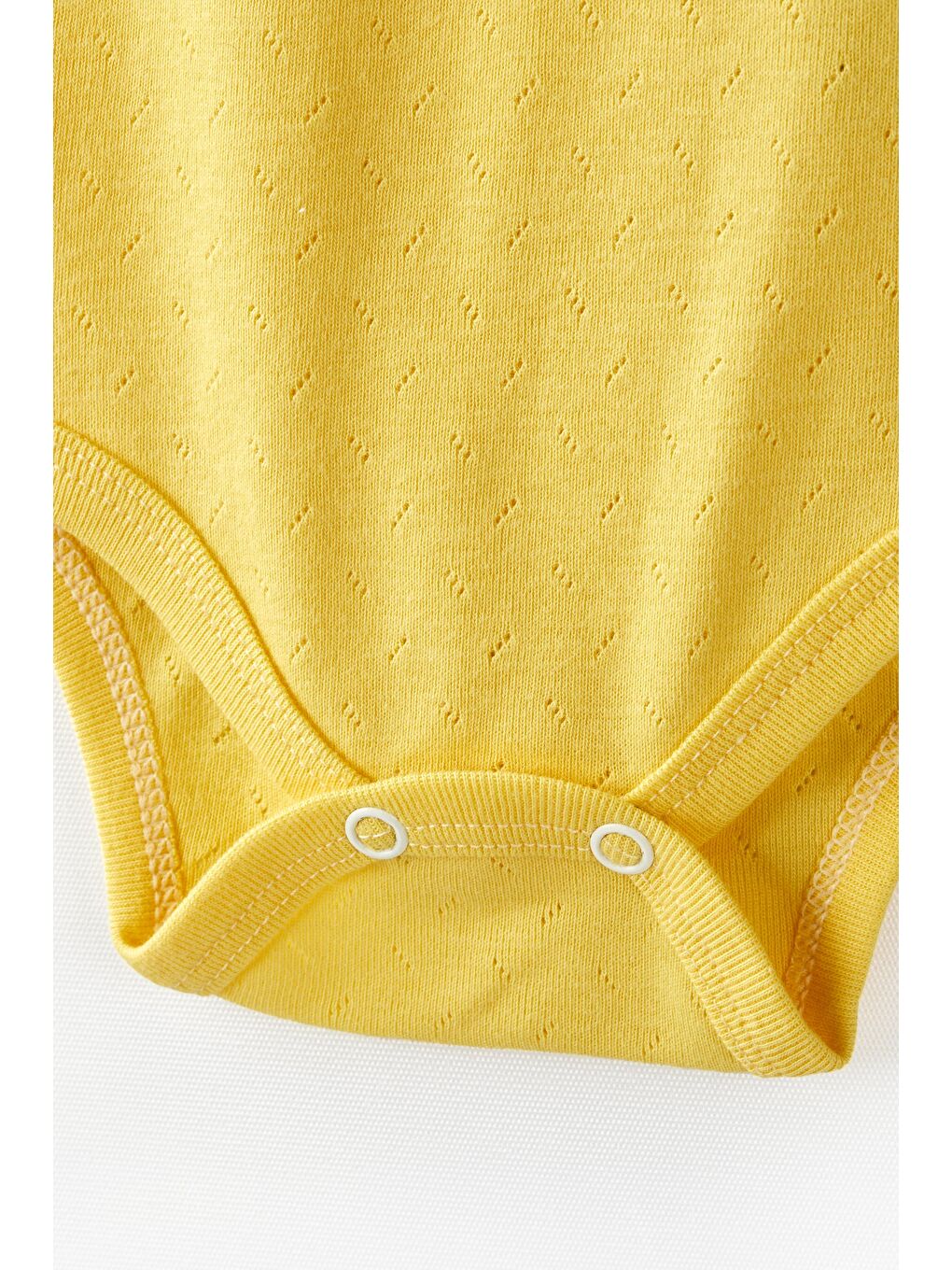 Sarı Baby %100 Pamuk Nefes Alan Jakarlı Bebek Atlet Badi 0 36 Ay-1