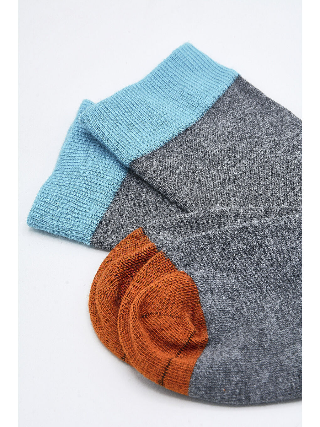 Gri Soket Çorap-3