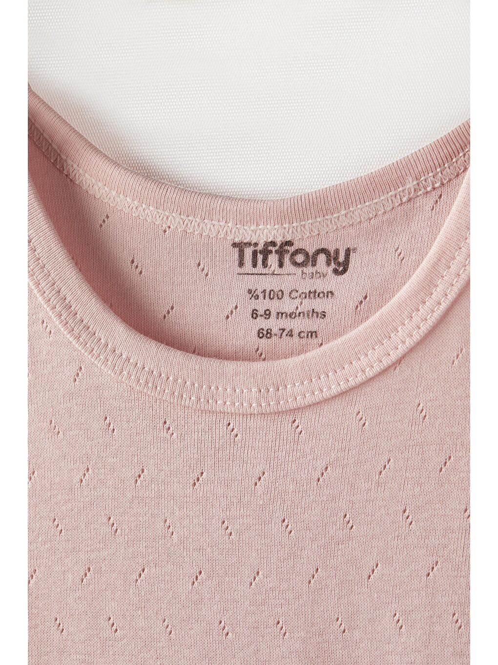 Pembe Baby %100 Pamuk Nefes Alan Jakarlı Bebek Atlet Badi 0 36 Ay-2